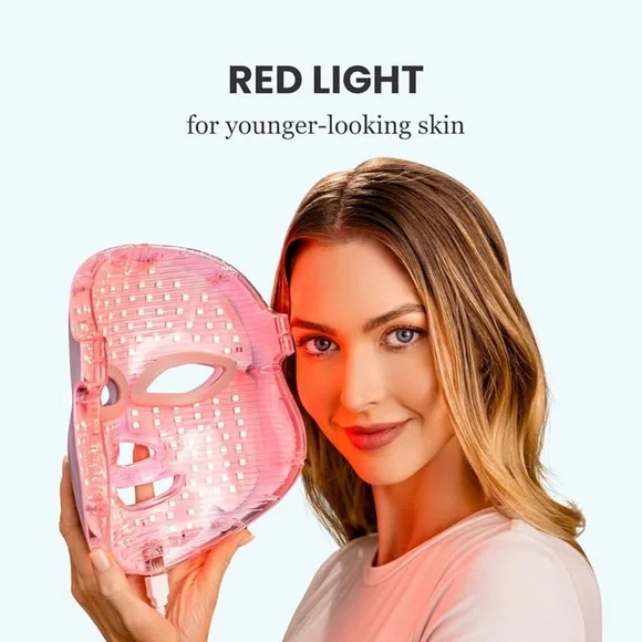 Radiant Glow LED Facial Mask - White - Picture 5 of 8